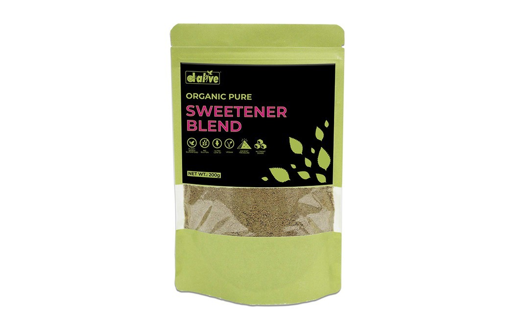 Dalive Organic Pure Sweetner Blend   Pack  200 grams